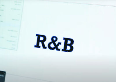R&B company｜看板広告デザイン